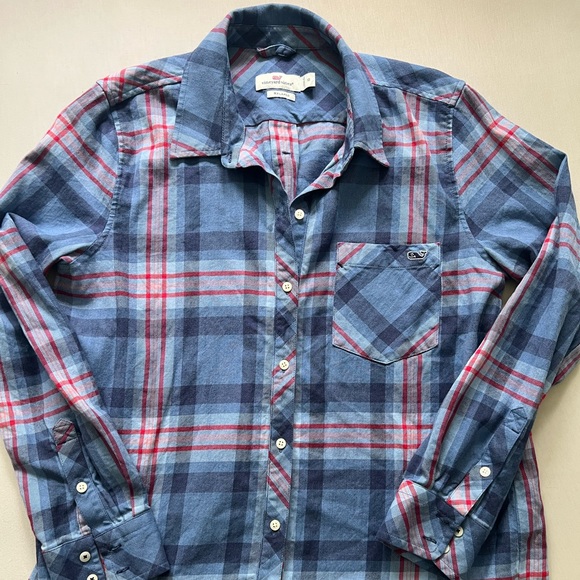 Vineyard Vines LS button up flannel - Picture 1 of 2